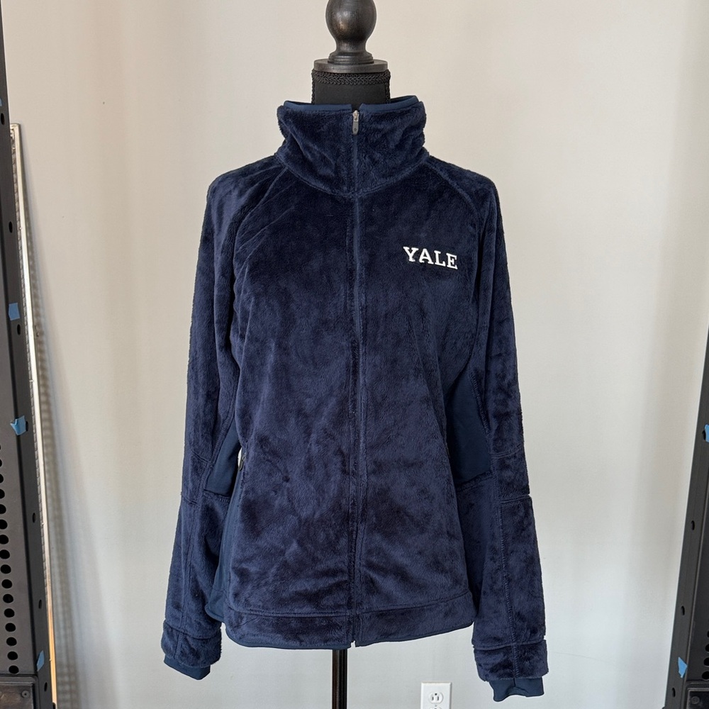 YALE University Women's Navy Teddy Jacket